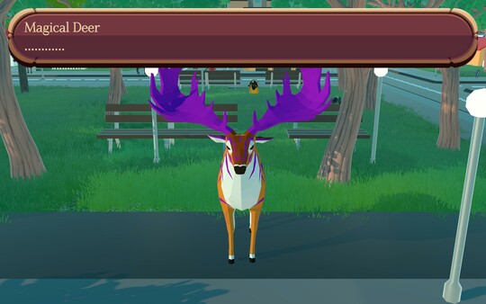 Скриншот из A Conversation With A Magical Deer