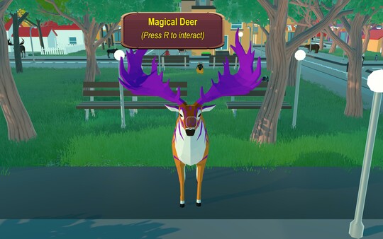 Скриншот из A Conversation With A Magical Deer