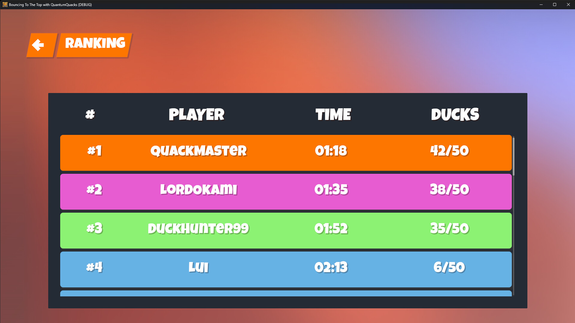 Bouncing to the top with Quantum Quacks screenshot 8