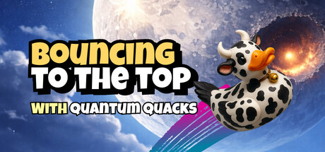 Bouncing to the top with Quantum Quacks - similar game to Invisible Ascent by Quantum Quacks