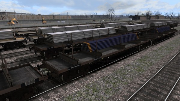 TS Marketplace: BDO 60T Unfitted Bogie Bolster Wagon Pack screenshot 8