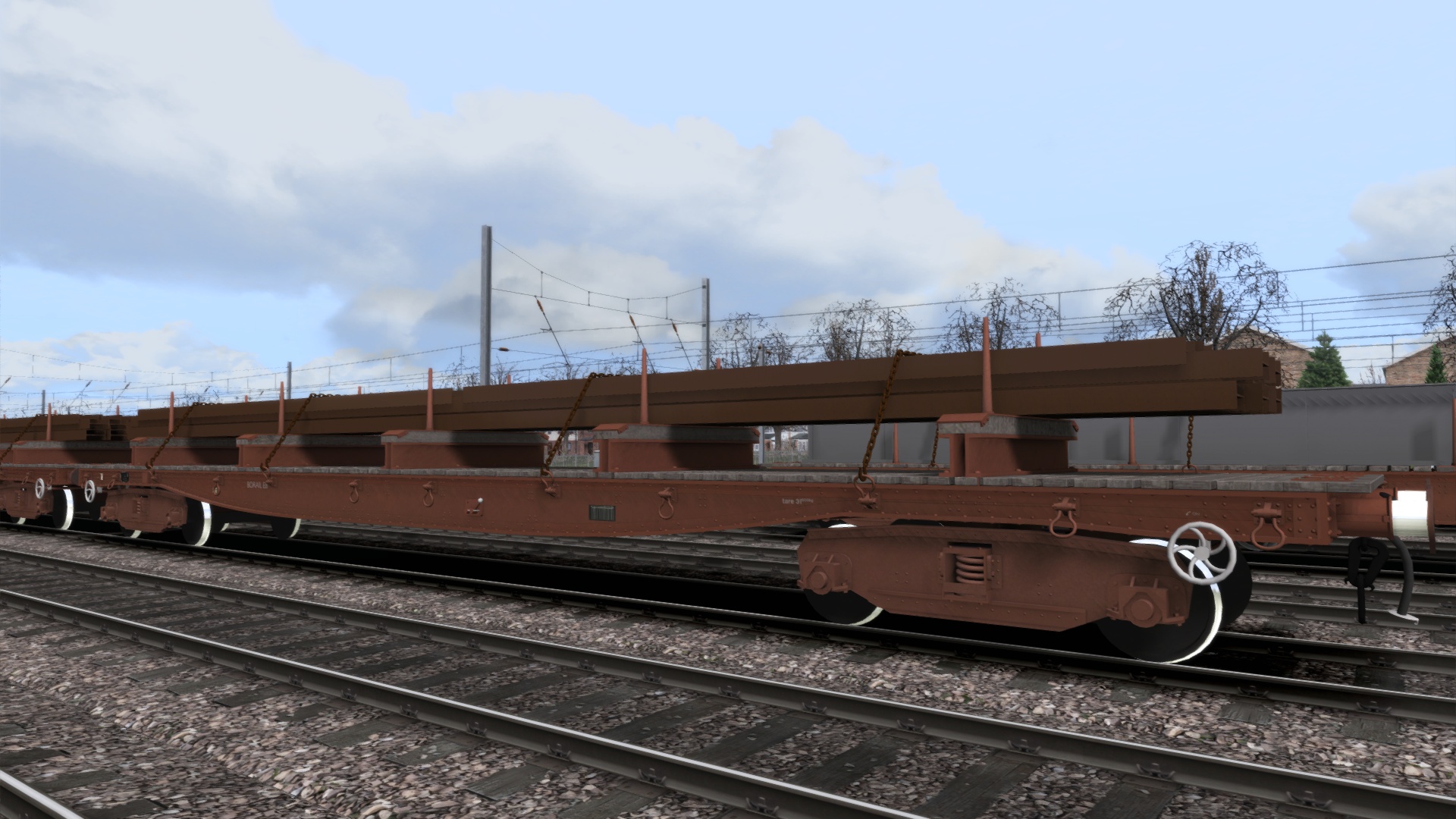 TS Marketplace: BRV 50T BORAIL EB/EC Wagons Pack Featured Screenshot #1