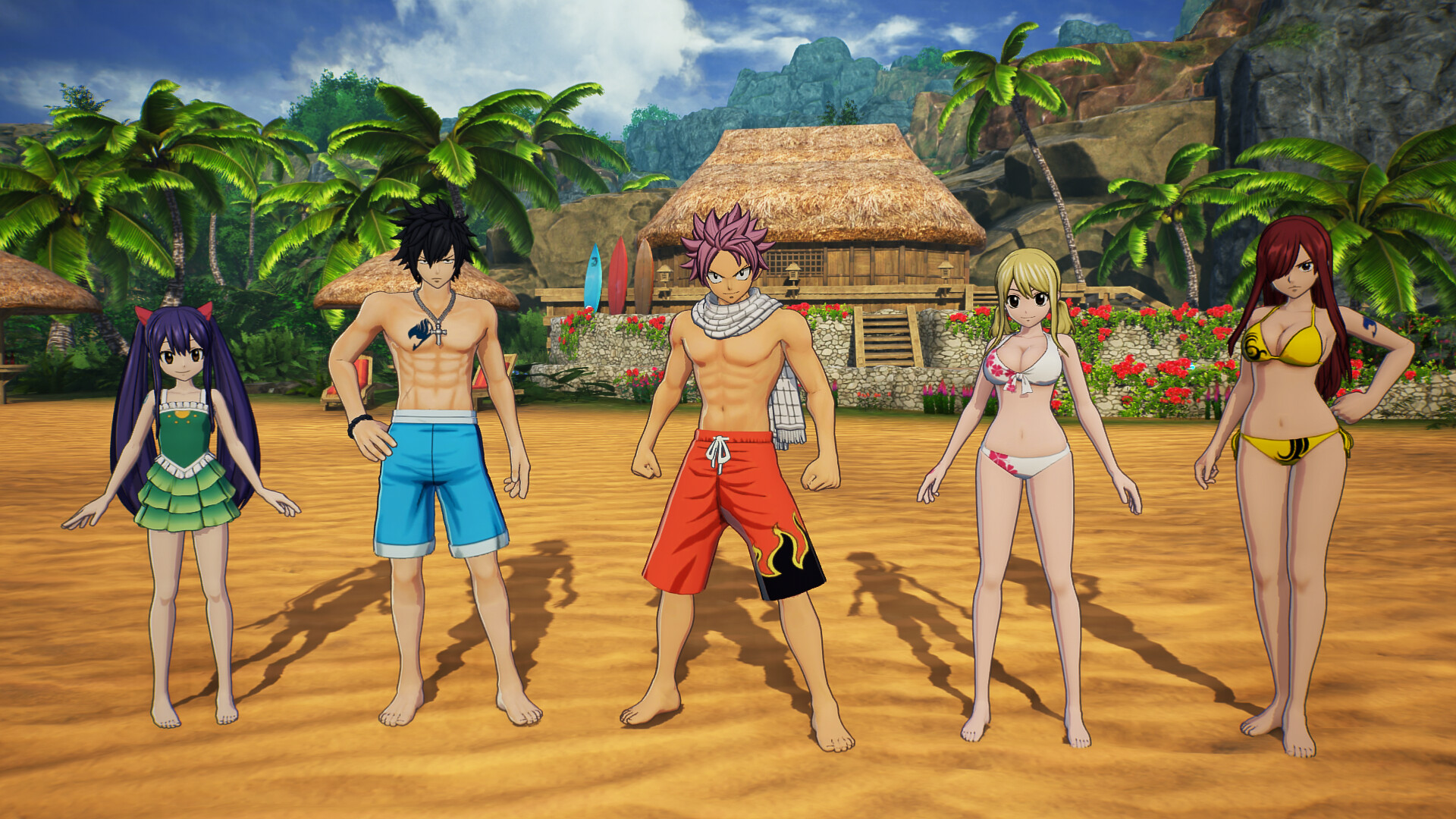 FAIRY TAIL 2 - Outfit Set: "Swimsuit" Featured Screenshot #1