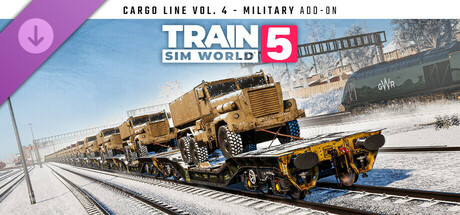 Train Sim World® 5: Cargo Line Vol. 4 - Military cover art