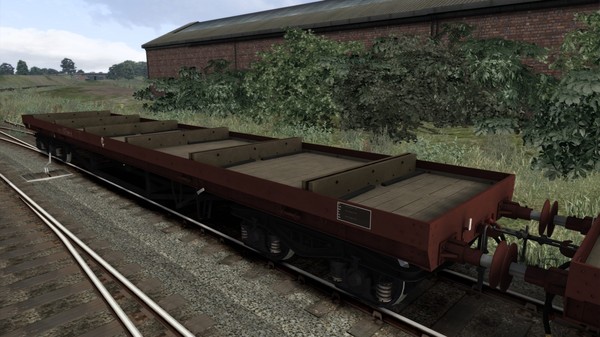 TS Marketplace: BDA 80t Bogie Bolster Wagon Pack screenshot 8
