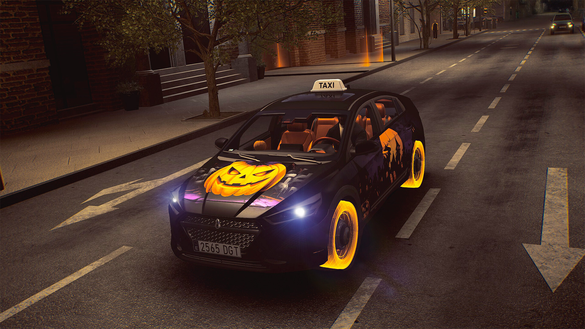 Taxi Life: A City Driving Simulator - Halloween Cosmetic Pack Featured Screenshot #1