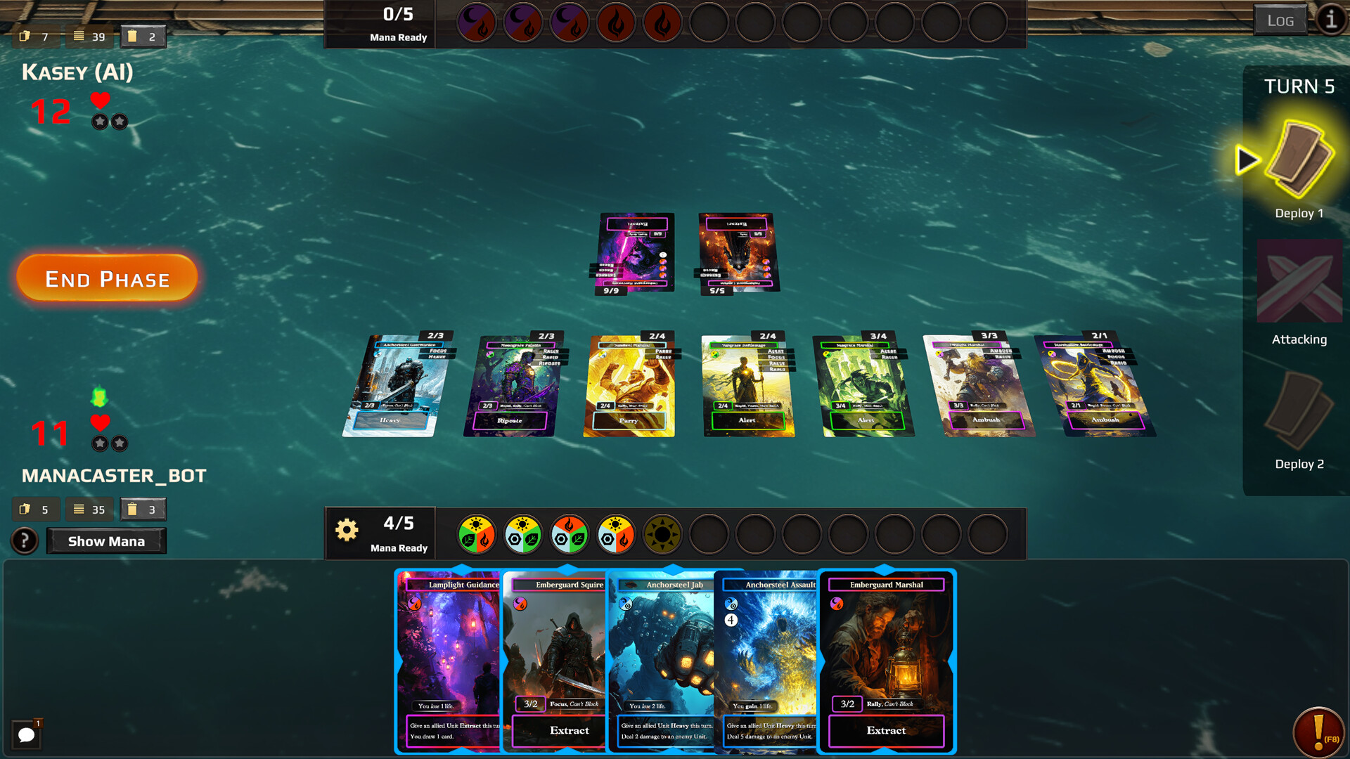 Manacaster screenshot #2