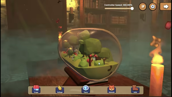Terrarium video 2