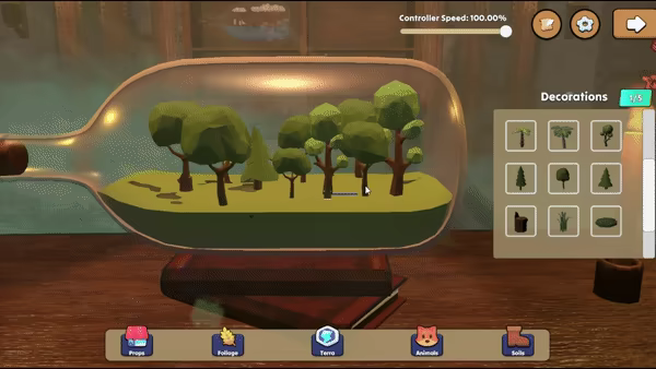 Terrarium video 4