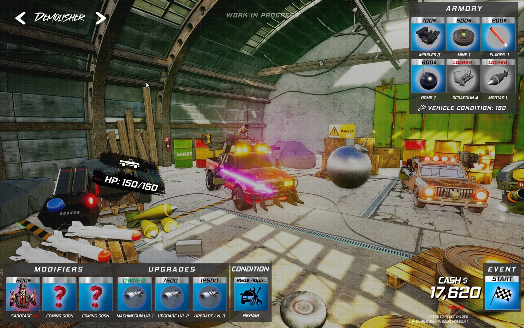 #7. Turbo Bullets Demo (Steam) 由: Carrramba Entertainment