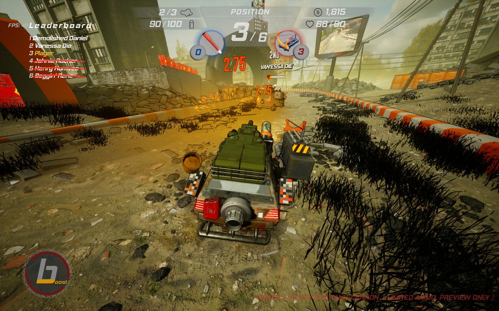 #2. Turbo Bullets Demo (Steam) 由: Carrramba Entertainment