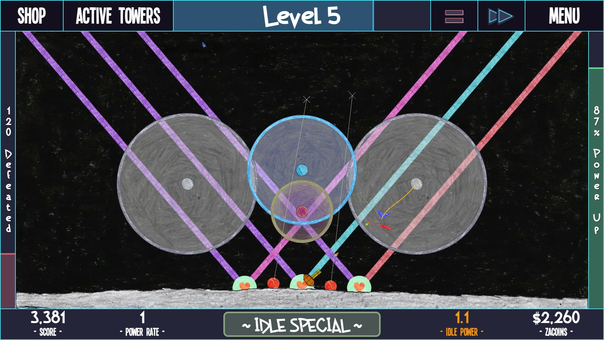 ZaciSa: Idle Defense! screenshot #7