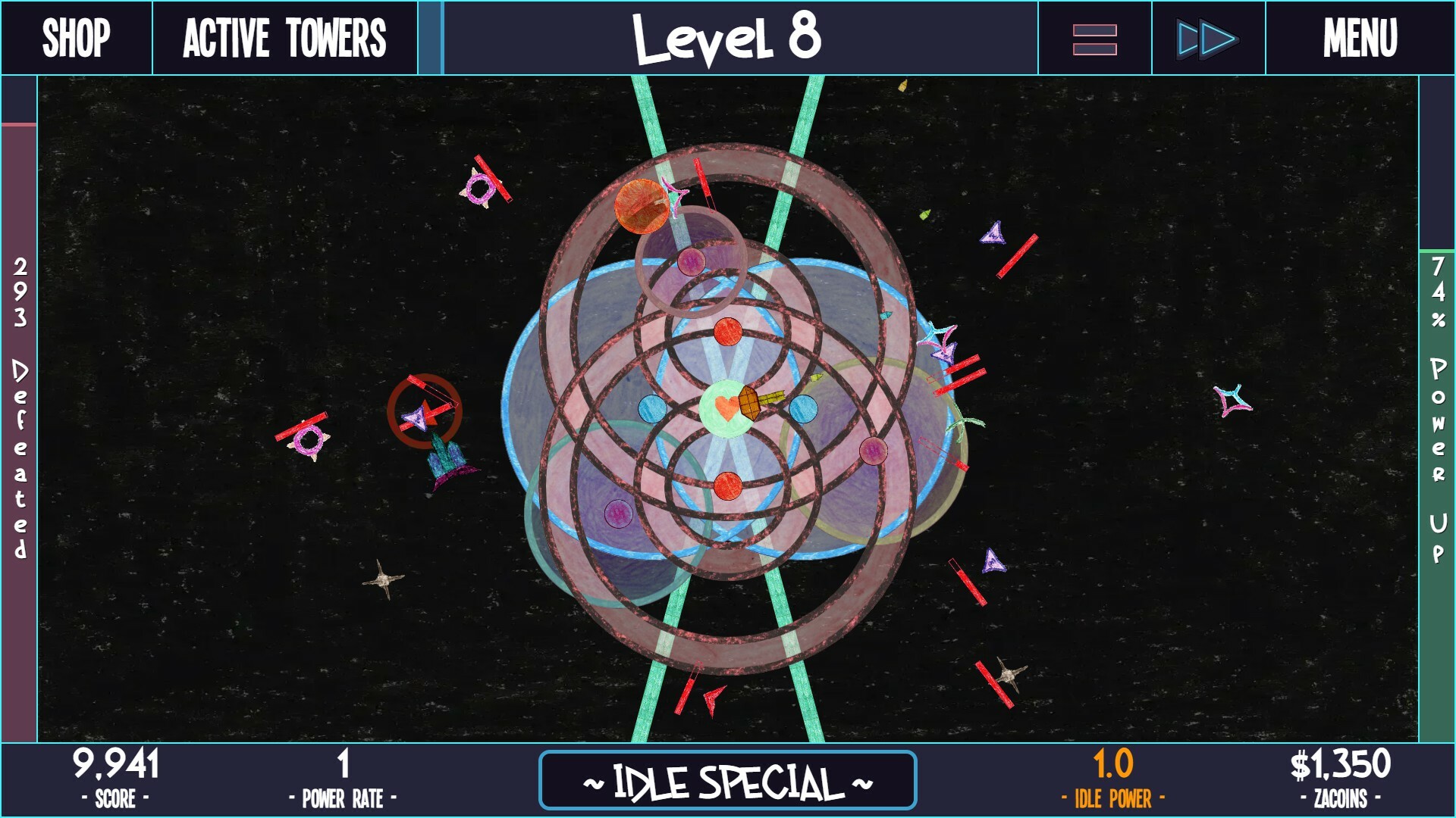 ZaciSa: Idle Defense! screenshot #4