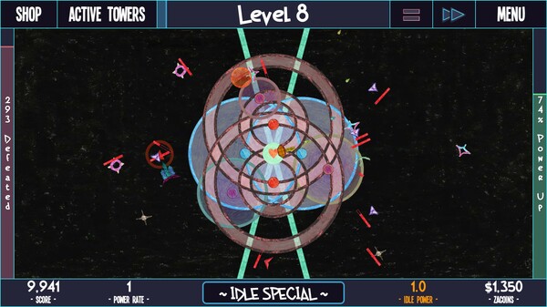 ZaciSa: Idle Defense! screenshot 4