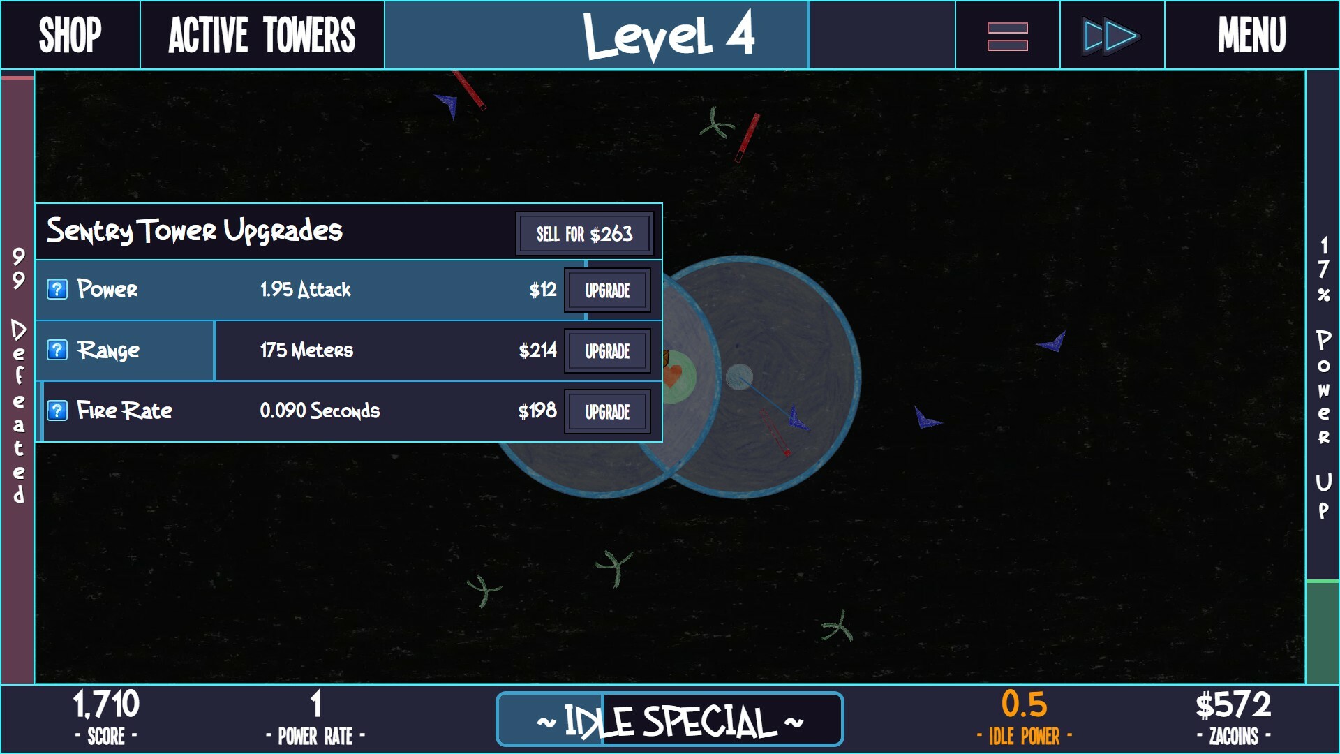 ZaciSa: Idle Defense! screenshot #3