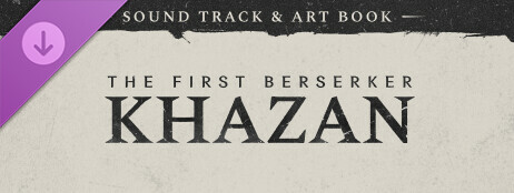 The First Berserker: Khazan Sound Track & Art Book cover art