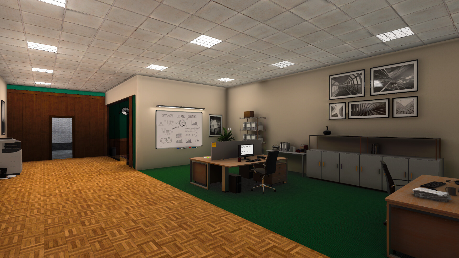 Office after hours Demo Featured Screenshot #1