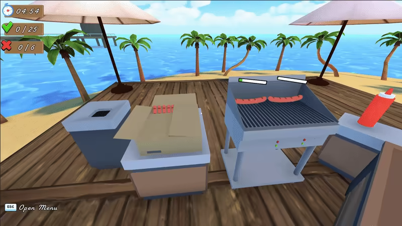 Seaside Cafe Rush Hour video 2