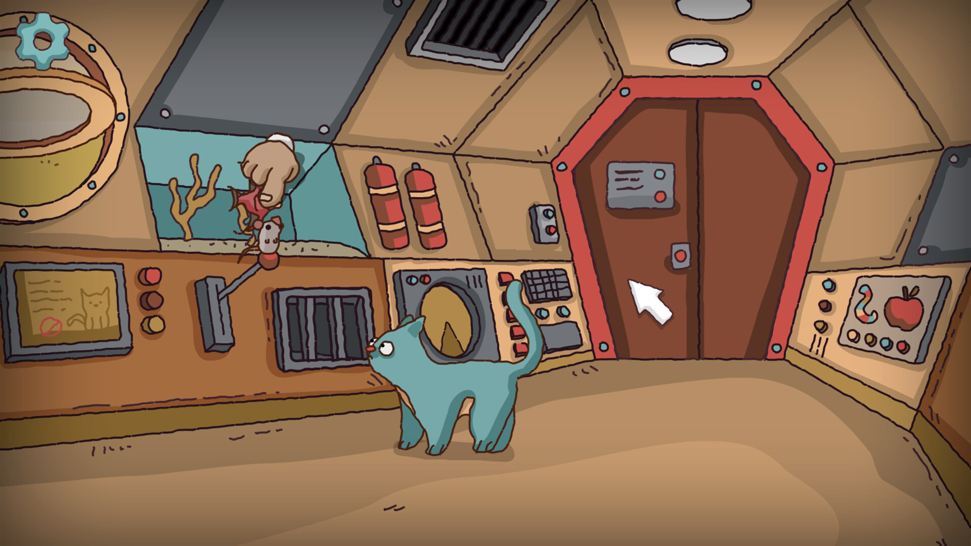 screenshot of Adventures of a Cat in Space 1