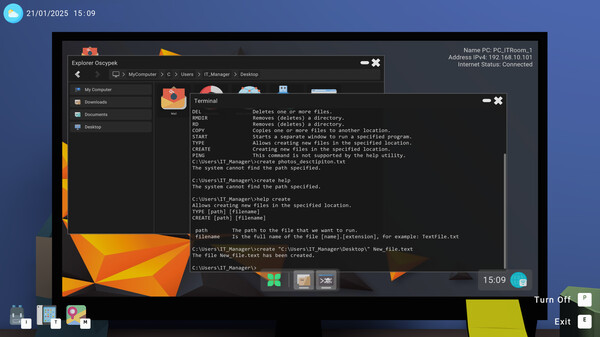 Screenshot of IT Specialist Simulator