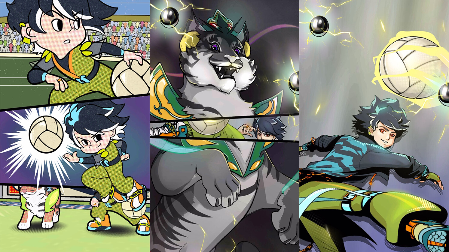 Dodgeball Dojo™ - Big 2 anime screenshot 3