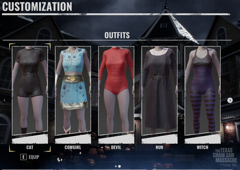 The Texas Chain Saw Massacre - Rush Week - Halloween Outfit Pack