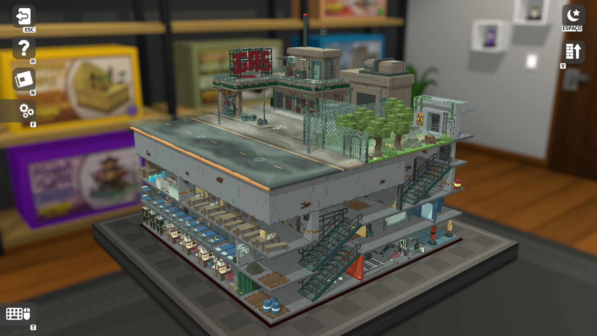 Diorama Builder - Secret Bunker Featured Screenshot #1