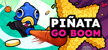 Piñata Go Boom Banner