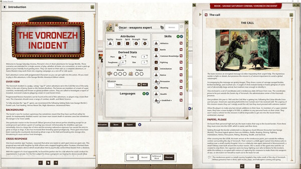 Fantasy Grounds - Savage Saturday Cinema: Voronezh Incident