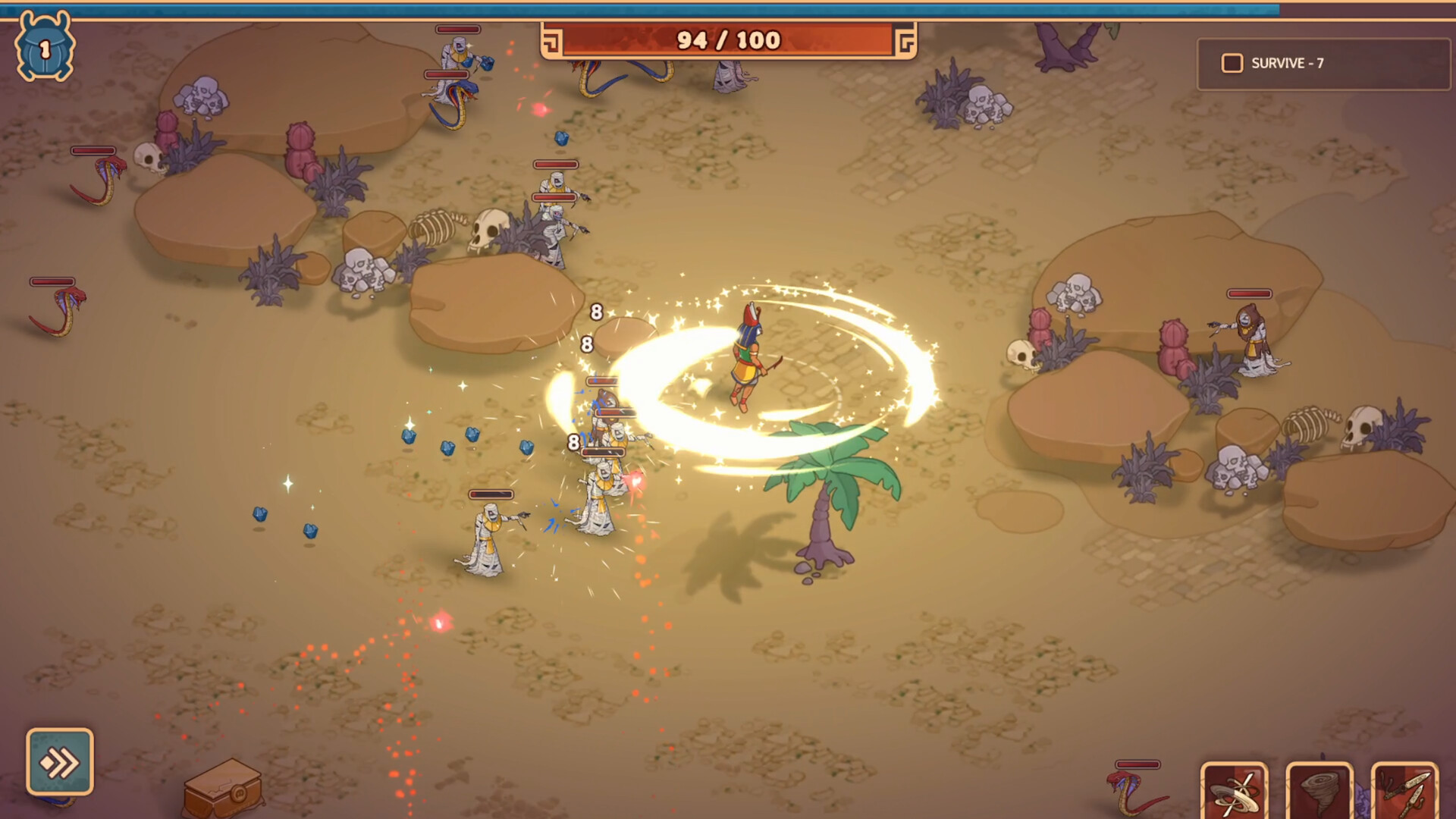 Horus: Desert Survivor Featured Screenshot #1