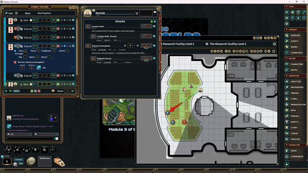 Fantasy Grounds - Seven Worlds Module 3: Into the Fire