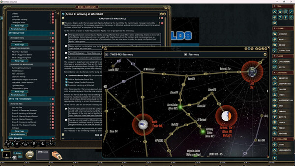 Fantasy Grounds - Seven Worlds Module 3: Into the Fire