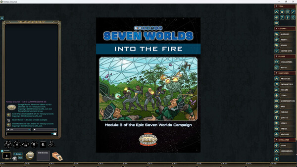 Fantasy Grounds - Seven Worlds Module 3: Into the Fire