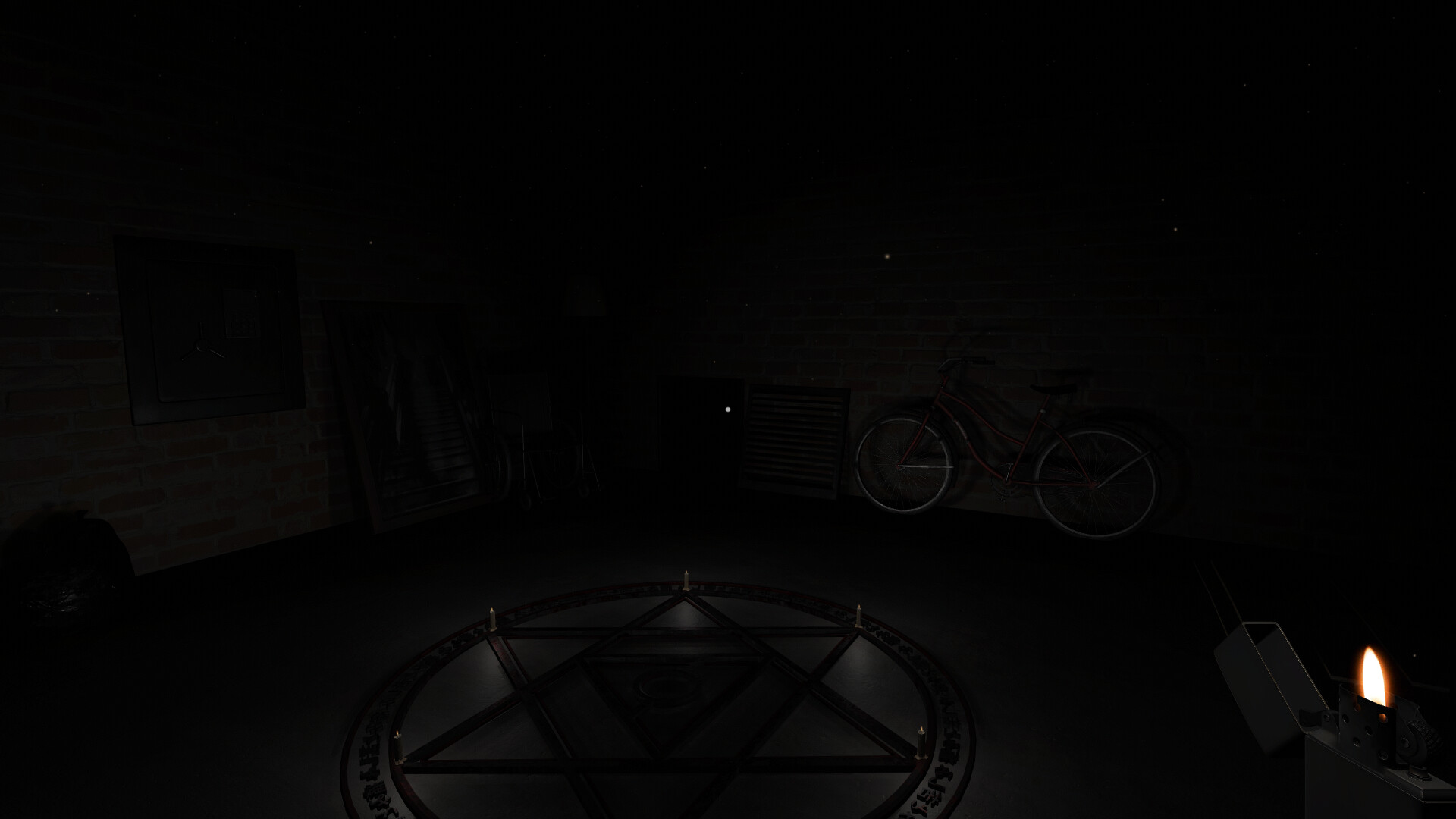 Alone in the house