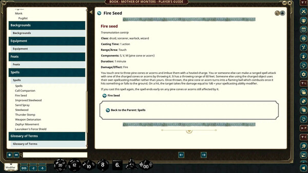 Fantasy Grounds - Mother of Monsters - Player's Guide