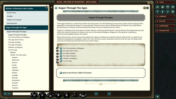 Fantasy Grounds - Mother of Monsters - GM Guide