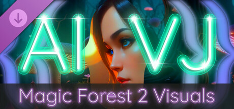 AI-VJ - Magic Forest 2 Visuals banner image