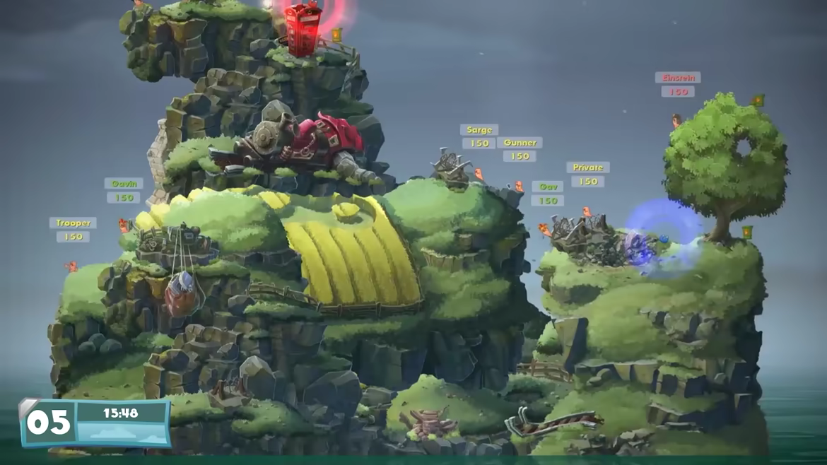 Worms W.M.D video 3