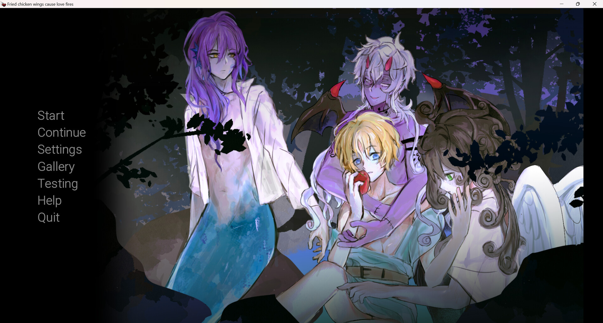 Fried chicken wings cause love fires Featured Screenshot #1