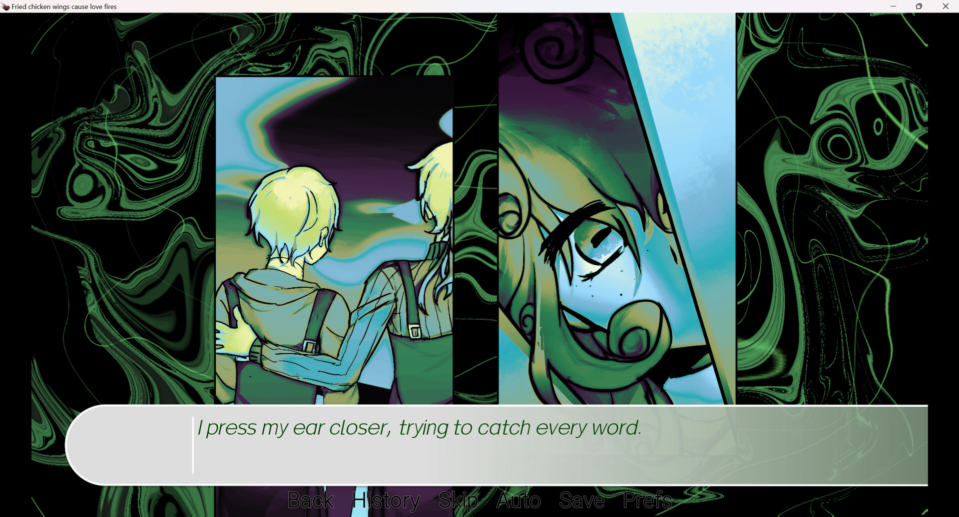 Fried chicken wings cause love fires screenshot #3