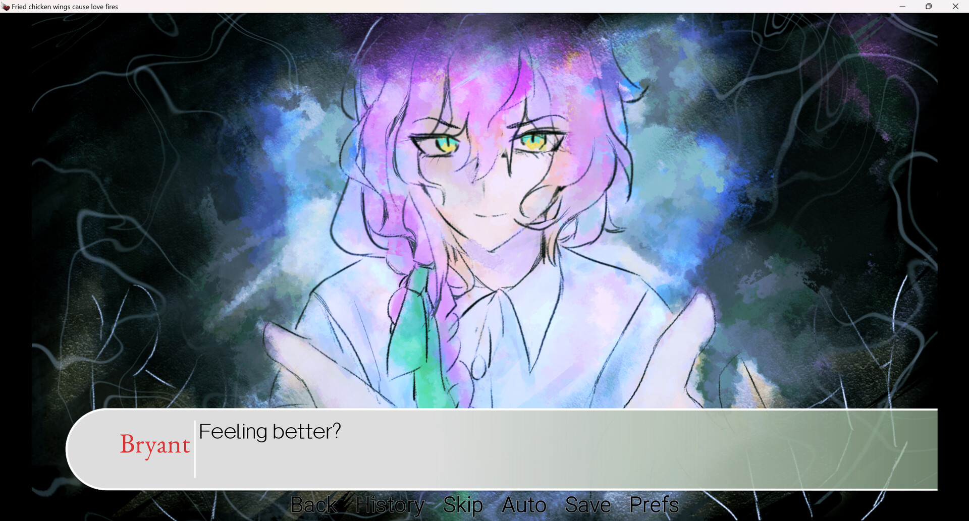 Fried chicken wings cause love fires screenshot #1