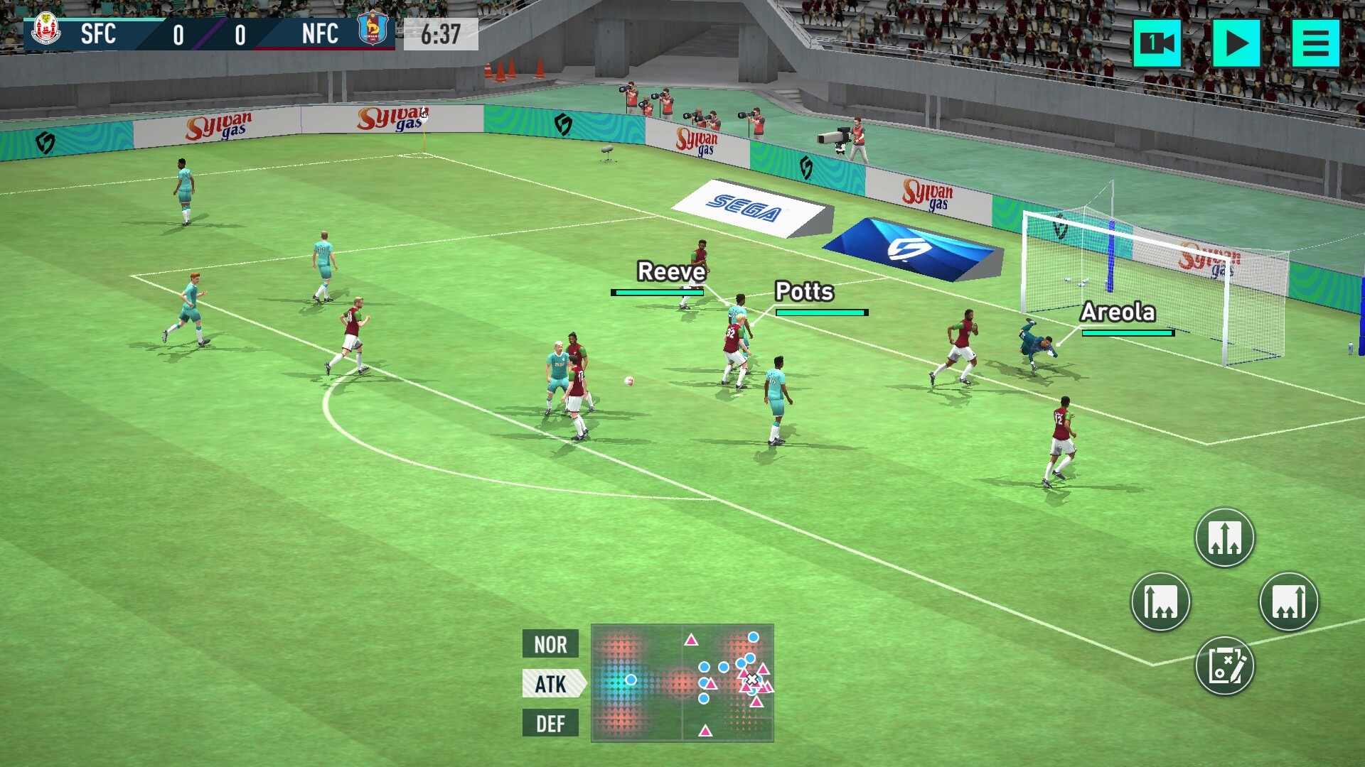 SEGA FOOTBALL CLUB CHAMPIONS screenshot 7