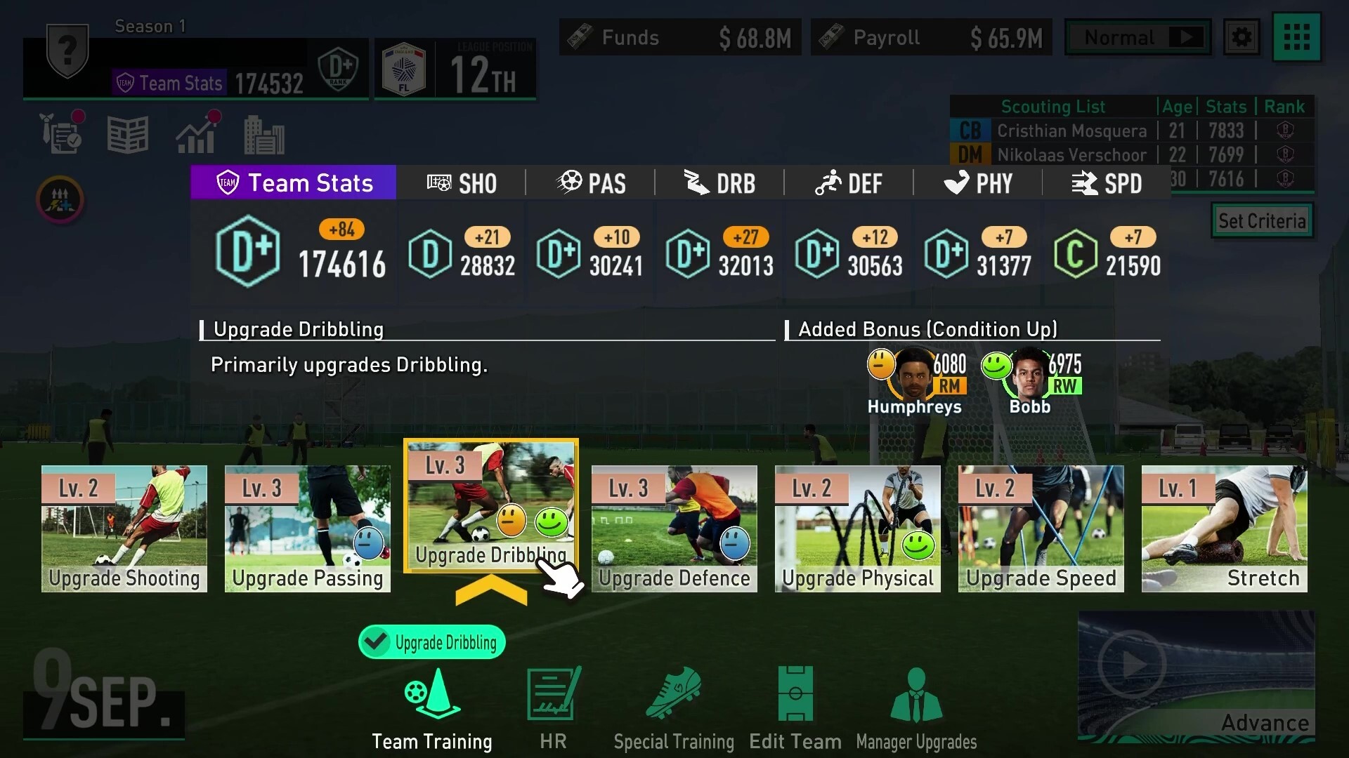 SEGA FOOTBALL CLUB CHAMPIONS screenshot #5