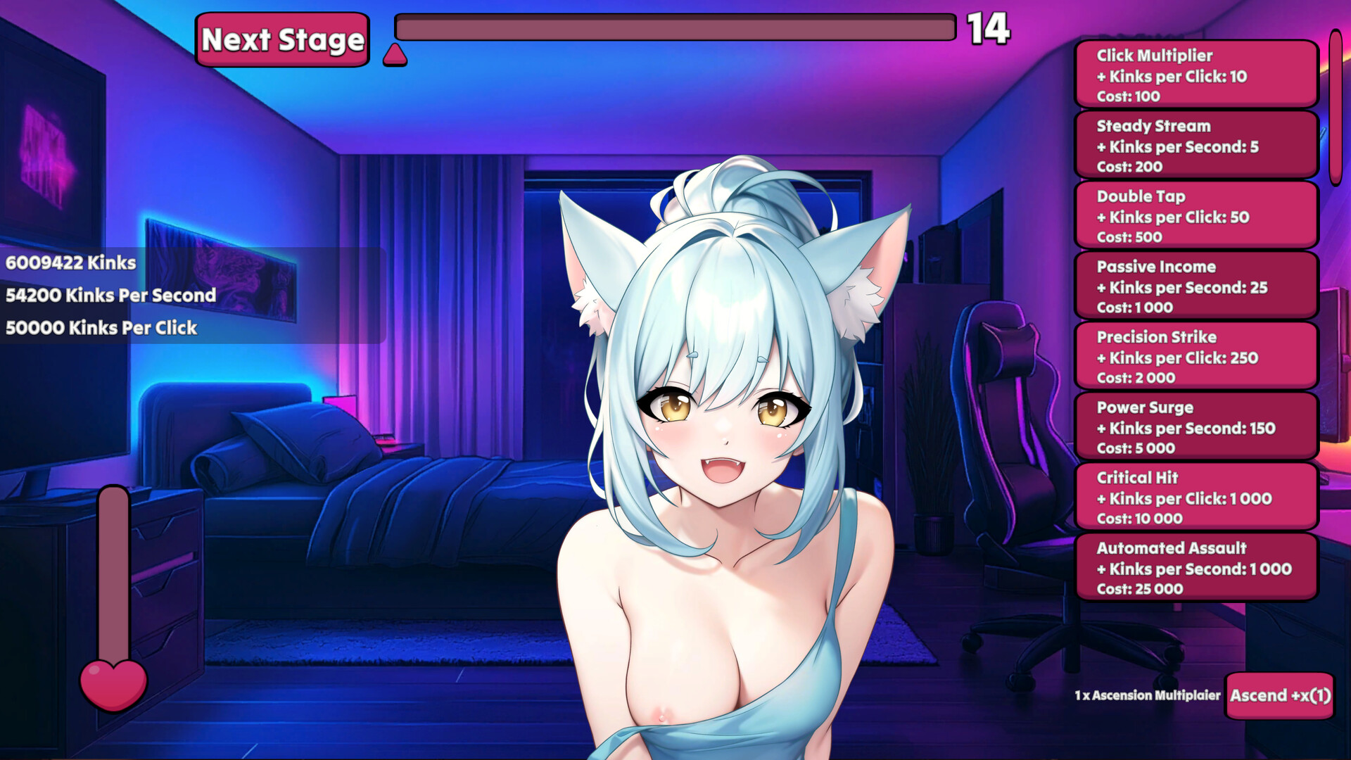 Sexy Clicker screenshot #1