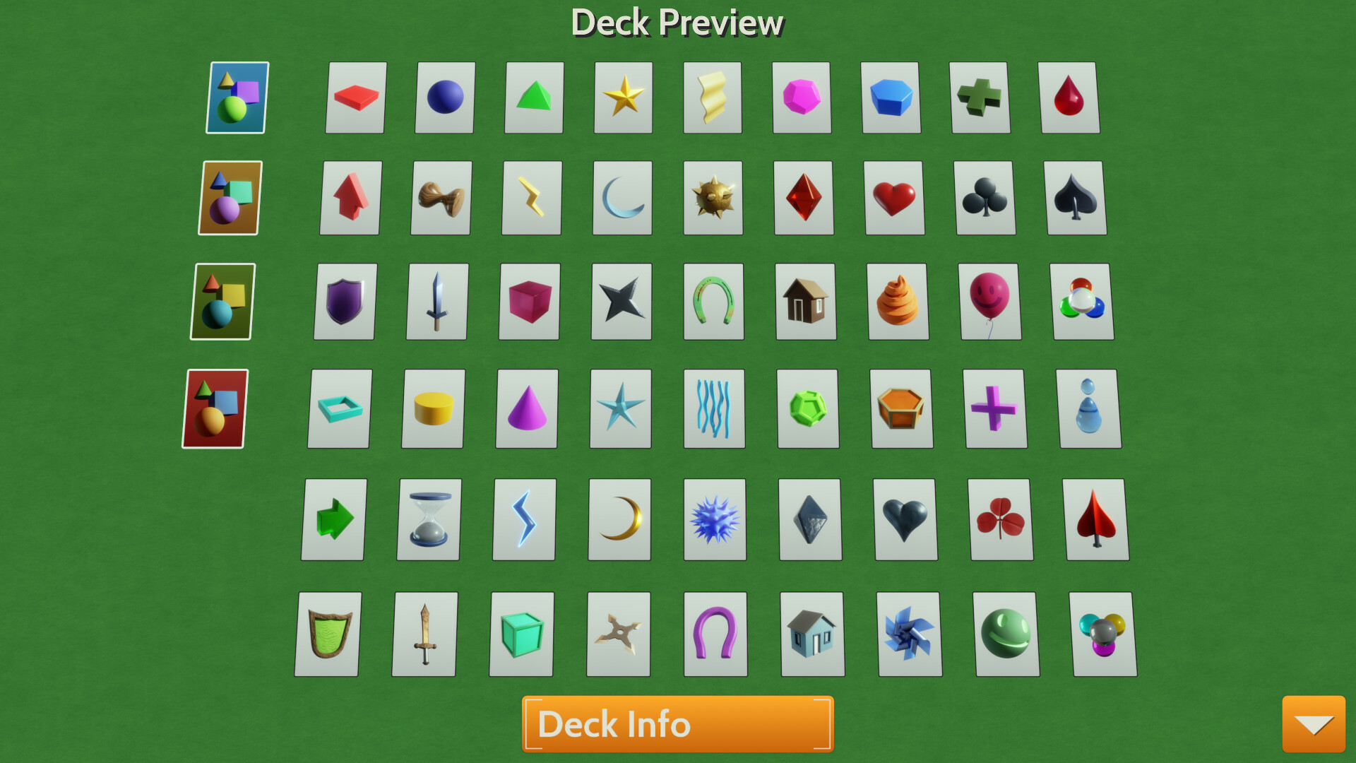 MatchOOlu - 3D Shapes Deck Featured Screenshot #1