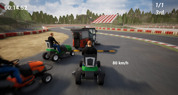 Скриншот из Lawnmower Game Racing 2: Drunken