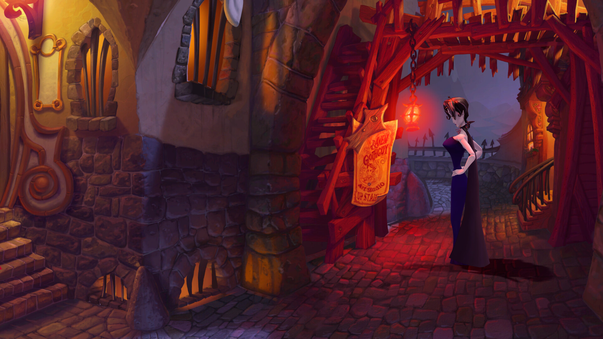 screenshot of A Vampyre Story: A Bat's Tale 2