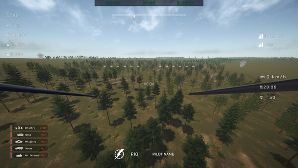 Screenshot of F-Drones Simulator