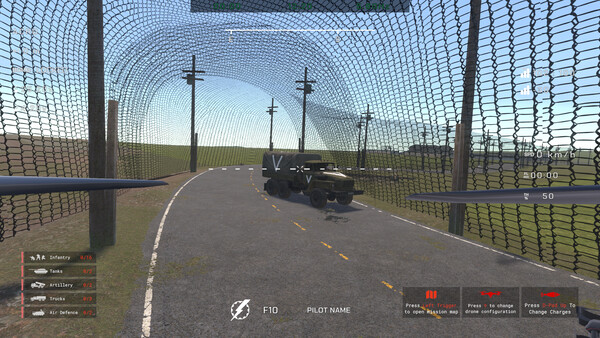 Screenshot of F-Drones Simulator