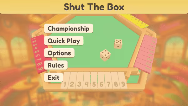 Shut the Box video 2